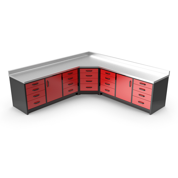 Corner Unit Workbench PNG & PSD Images Corner Unit Workbench PNG & PSD Images