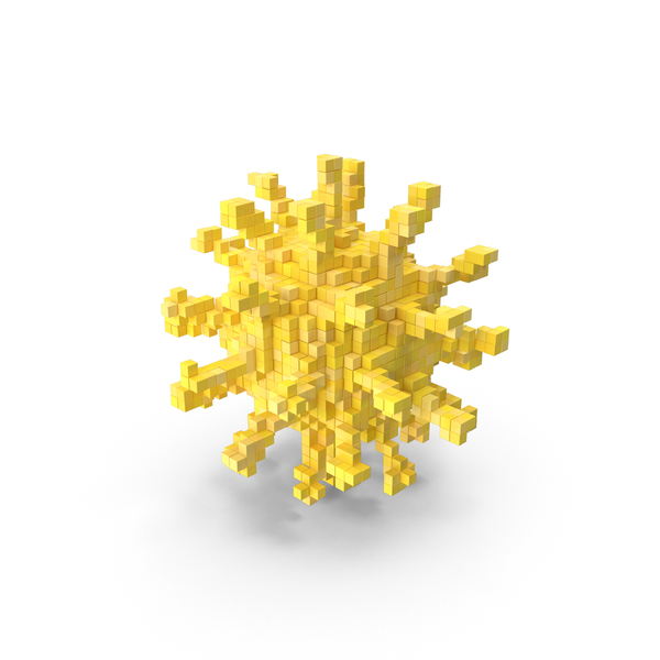 Coronavirus Voxel PNG & PSD Images Coronavirus Voxel PNG & PSD Images