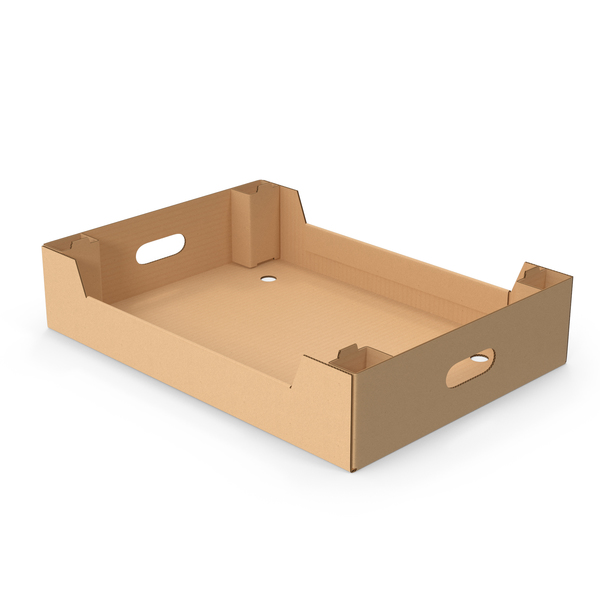 Corrugated Cardboard Tray Box PNG & PSD Images Corrugated Cardboard Tray Box PNG & PSD Images