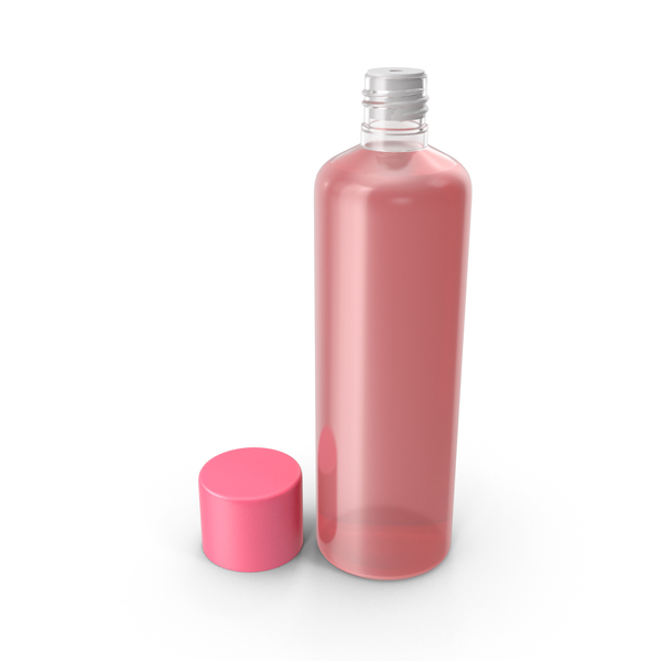 Skincare Products: Cosmetic Open Bottle PNG & PSD Images