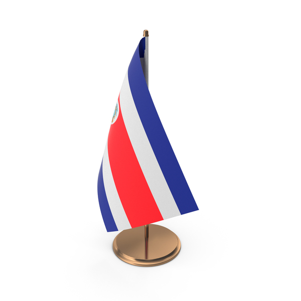 Costa Rica Desk Flag PNG & PSD Images Costa Rica Desk Flag PNG & PSD Images