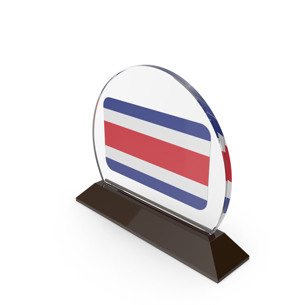 Costa Rica Flag Trophy PNG & PSD Images Costa Rica Flag Trophy PNG & PSD Images