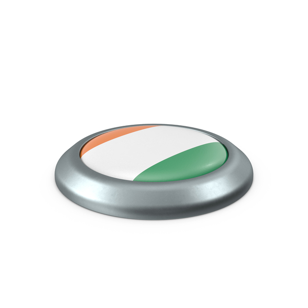 Côte d'Ivoire Round Button Flag PNG & PSD Images Côte d'Ivoire Round Button Flag PNG & PSD Images