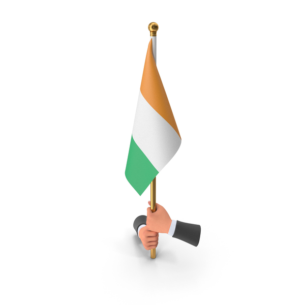 Cote dIvoire Cloth Two Hand Hold Flag PNG & PSD Images Cote dIvoire Cloth Two Hand Hold Flag PNG & PSD Images