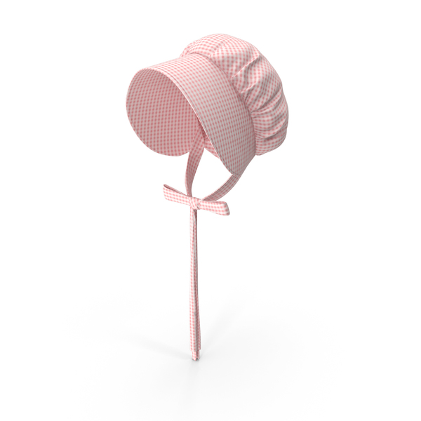 Headdress: Cotton Bonnet Pink PNG & PSD Images Headdress: Cotton Bonnet Pink PNG & PSD Images