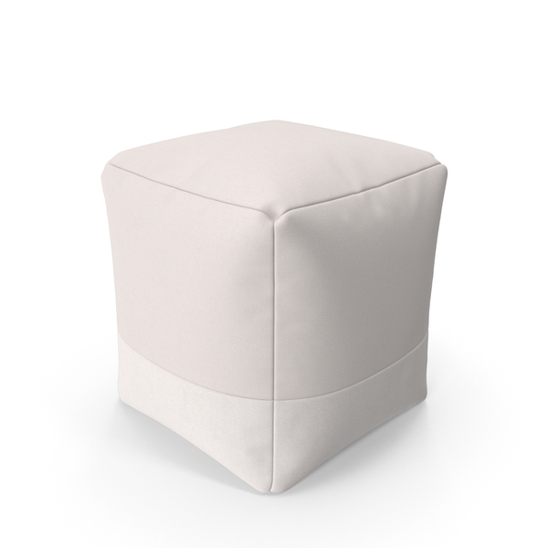 Seating: Cotton Canvas Pouf By Westelm PNG & PSD Images Seating: Cotton Canvas Pouf By Westelm PNG & PSD Images