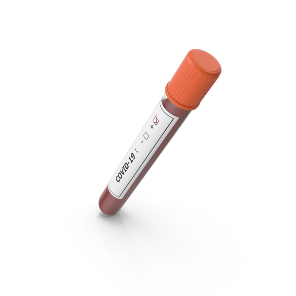 Covid-19 Positive Test Tube Orange PNG & PSD Images Covid-19 Positive Test Tube Orange PNG & PSD Images