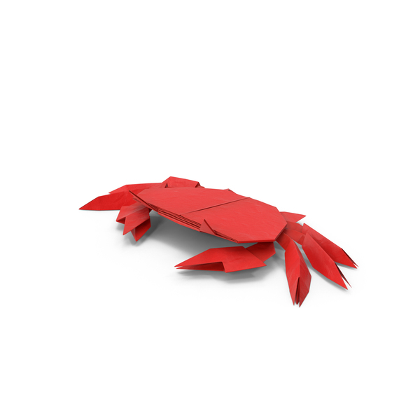Origami: Crab PNG & PSD Images Origami: Crab PNG & PSD Images