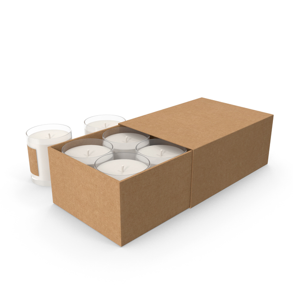 Candle: Craft Box with 6 Candles PNG & PSD Images Candle: Craft Box with 6 Candles PNG & PSD Images