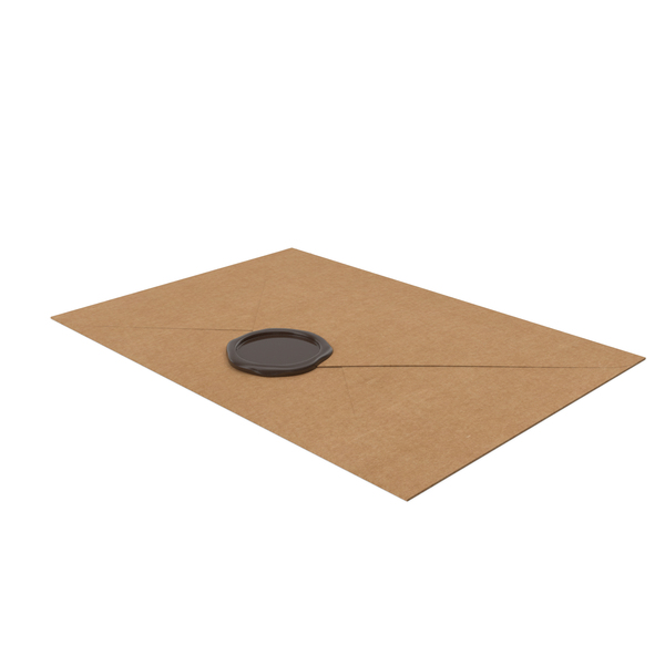 Ribbon: Craft Envelope with Wax Seal PNG & PSD Images Ribbon: Craft Envelope with Wax Seal PNG & PSD Images