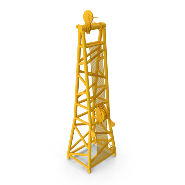 Tower: Crane D Head Section 8.5m Yellow PNG & PSD Images Tower: Crane D Head Section 8.5m Yellow PNG & PSD Images