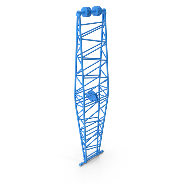 Tower: Crane Jib Mast Blue PNG & PSD Images Tower: Crane Jib Mast Blue PNG & PSD Images