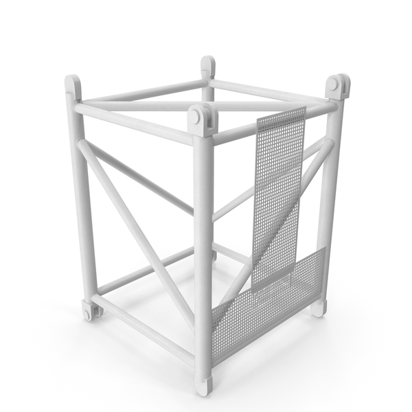 Tower: Crane L Intermediate Section 3m White PNG & PSD Images Tower: Crane L Intermediate Section 3m White PNG & PSD Images
