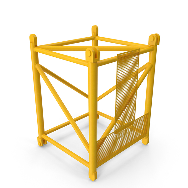 Tower: Crane L Intermediate Section 3m Yellow PNG & PSD Images Tower: Crane L Intermediate Section 3m Yellow PNG & PSD Images