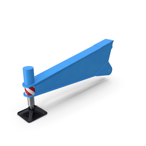 Tower: Crane Outrigger Blue PNG & PSD Images