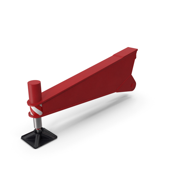 Tower: Crane Outrigger Red PNG & PSD Images Tower: Crane Outrigger Red PNG & PSD Images
