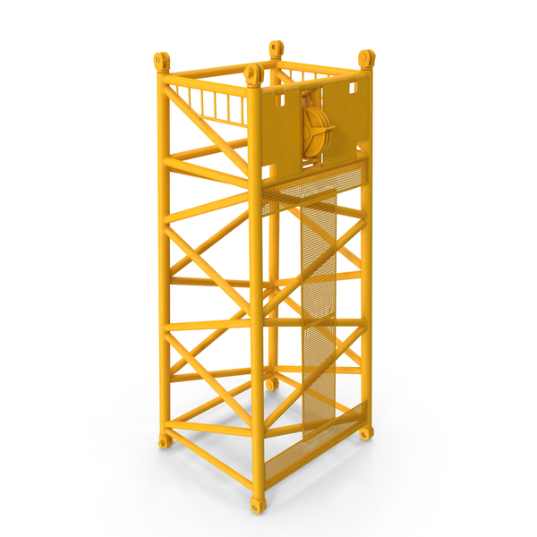 Industrial: Crane SL Reducing Section 6 75m Yellow PNG & PSD Images Industrial: Crane SL Reducing Section 6 75m Yellow PNG & PSD Images