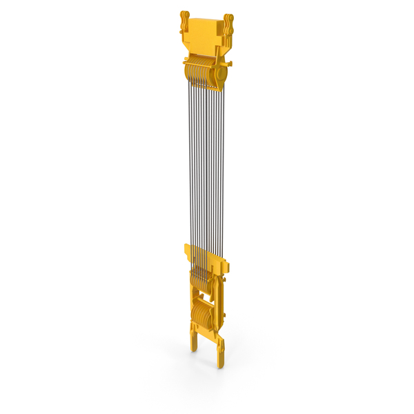 Industrial: Crane Spool Connector Yellow PNG & PSD Images Industrial: Crane Spool Connector Yellow PNG & PSD Images