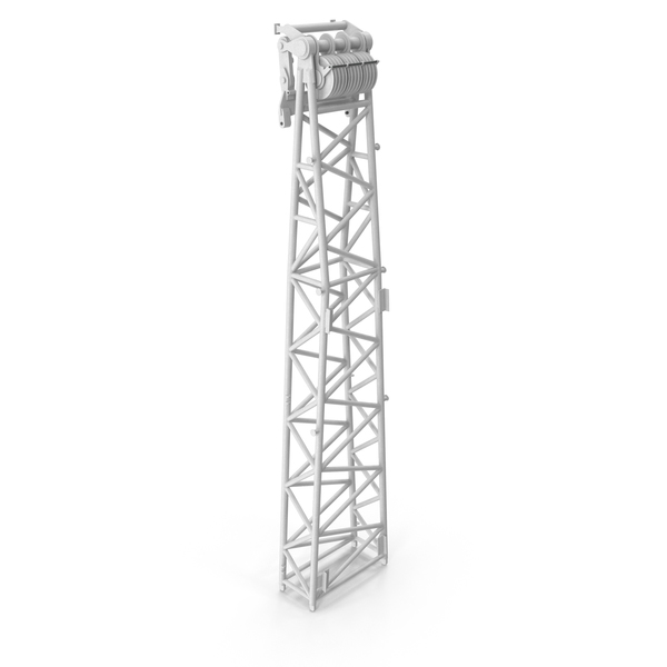 Tower: Crane WA Frame 2 Head Section White PNG & PSD Images Tower: Crane WA Frame 2 Head Section White PNG & PSD Images
