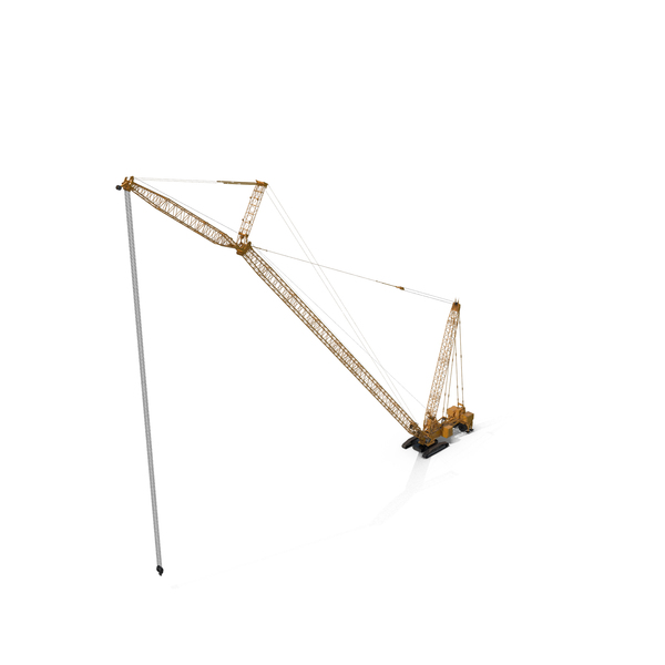 Crawler Crane With Lattice Boom For Construction PNG & PSD Images Crawler Crane With Lattice Boom For Construction PNG & PSD Images