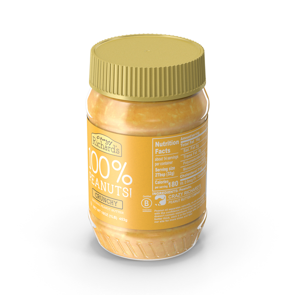 Crazy Richard Crunchy Peanut Butter PNG & PSD Images Crazy Richard Crunchy Peanut Butter PNG & PSD Images