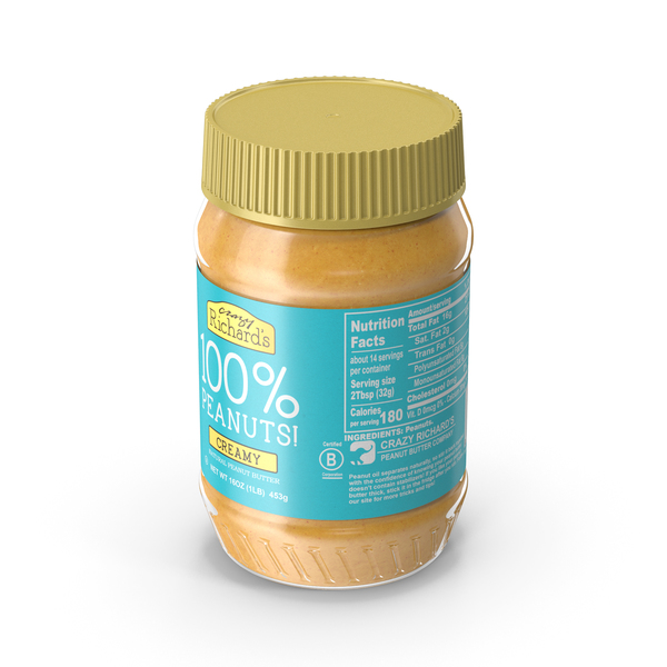 Crazy Richards Natural Creamy Peanut Butter PNG & PSD Images Crazy Richards Natural Creamy Peanut Butter PNG & PSD Images