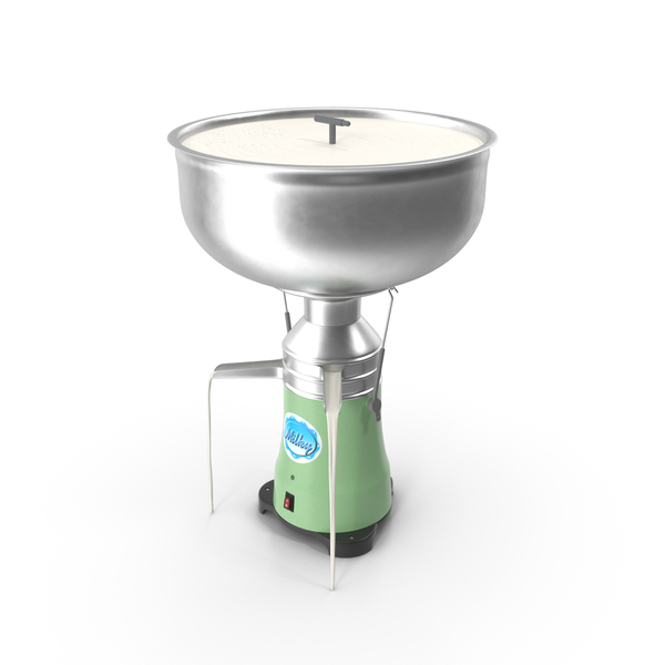 Farm Equipment: Cream Separator With Milk PNG & PSD Images