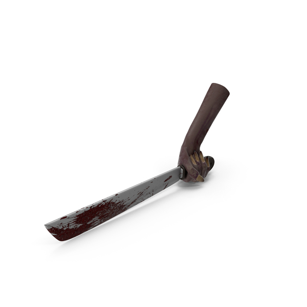 Monster: Creature Hand Holding a Bloody Machete PNG & PSD Images Monster: Creature Hand Holding a Bloody Machete PNG & PSD Images