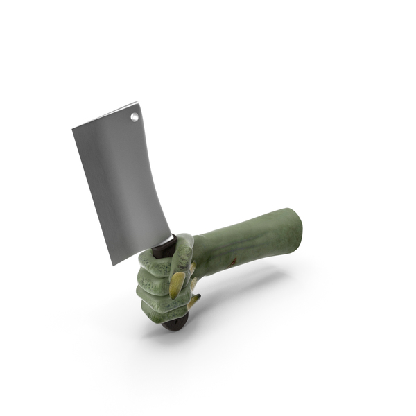 Monster: Creature Hand Holding a Cleaver PNG & PSD Images Monster: Creature Hand Holding a Cleaver PNG & PSD Images