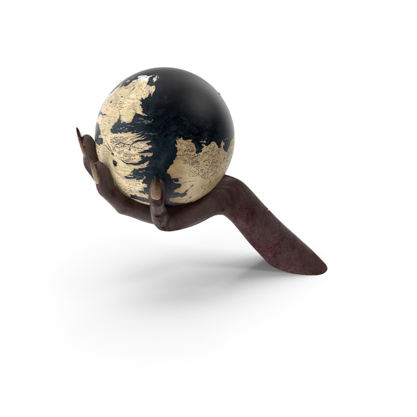 Creature Hand Holding a Fantasy World Globe PNG & PSD Images Creature Hand Holding a Fantasy World Globe PNG & PSD Images
