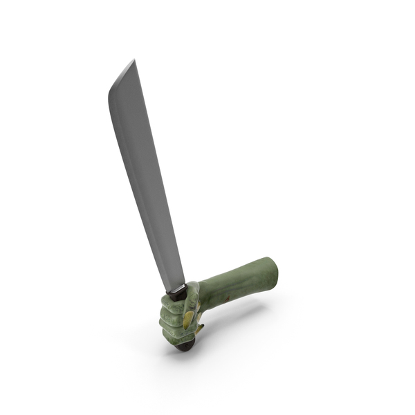 Monster: Creature Hand Holding a Machete PNG & PSD Images Monster: Creature Hand Holding a Machete PNG & PSD Images