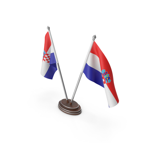 Flag: Croatia Cloth Two Flags Stand PNG & PSD Images Flag: Croatia Cloth Two Flags Stand PNG & PSD Images