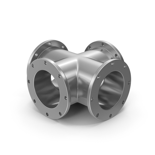 Industrial Pipes: Cross Pipe Stainless PNG & PSD Images Industrial Pipes: Cross Pipe Stainless PNG & PSD Images