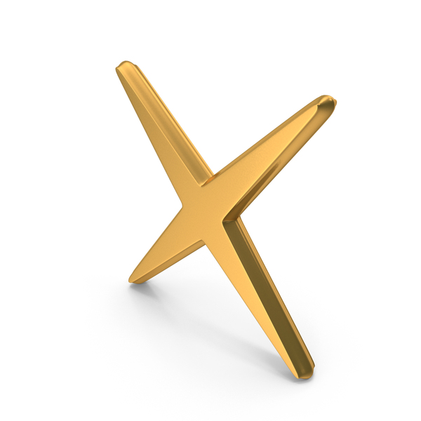 Cross Wrong Design Symbol Gold PNG & PSD Images Cross Wrong Design Symbol Gold PNG & PSD Images