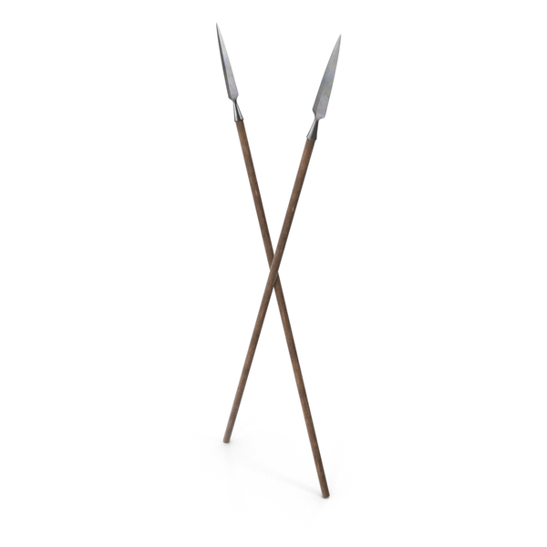 Spear: Crossed Javelin PNG & PSD Images Spear: Crossed Javelin PNG & PSD Images