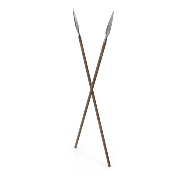 Crossed Leaf Shaped Spear PNG & PSD Images Crossed Leaf Shaped Spear PNG & PSD Images