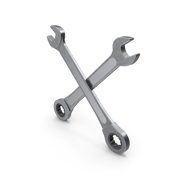 Lug Wrench: Crossed Wrenches PNG & PSD Images