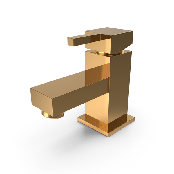 Bathroom Accessories: Crozon Hand Basin Faucet Golden PNG & PSD Images Bathroom Accessories: Crozon Hand Basin Faucet Golden PNG & PSD Images