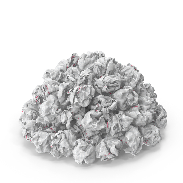 Crumpled Paper Pile PNG & PSD Images Crumpled Paper Pile PNG & PSD Images