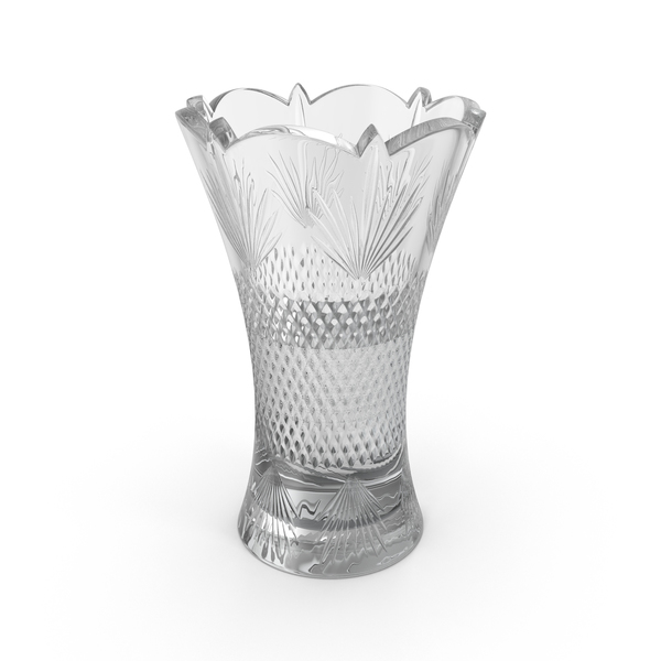 Crystal Vase with Water PNG & PSD Images Crystal Vase with Water PNG & PSD Images