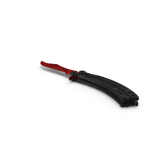 Dagger: CS:GO Butterfly Knife Crimson Web PNG & PSD Images Dagger: CS:GO Butterfly Knife Crimson Web PNG & PSD Images