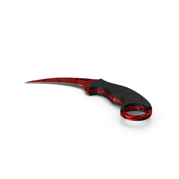 Dagger: CS:GO Talon Knife Crimson Web PNG & PSD Images