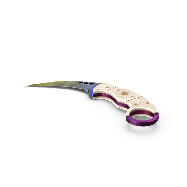 Dagger: CS:GO Talon Knife Marble Fade PNG & PSD Images