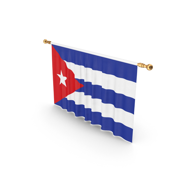 Cuba Country Flag Hanging PNG & PSD Images