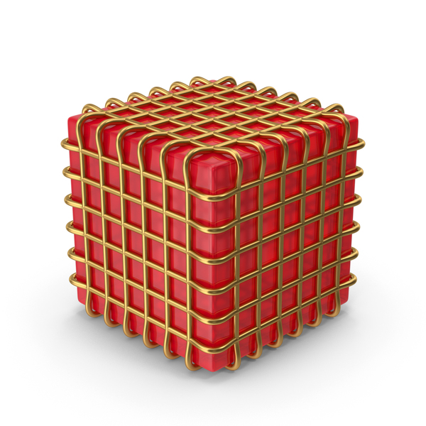 Cube Gold Glass PNG & PSD Images Cube Gold Glass PNG & PSD Images