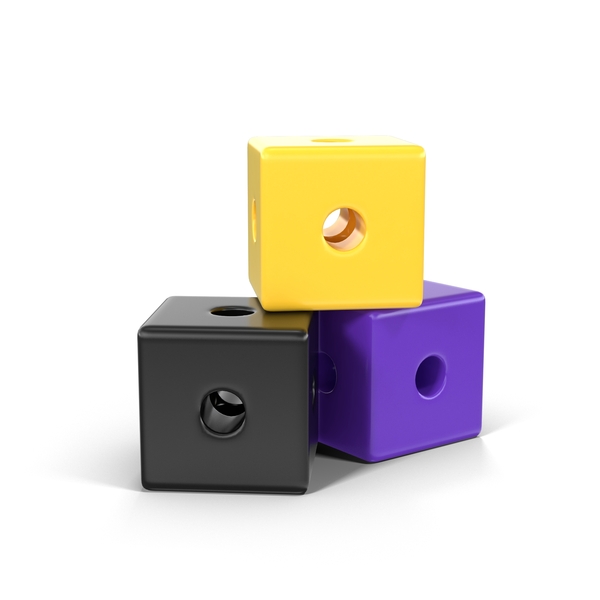 Cube With Holes Object