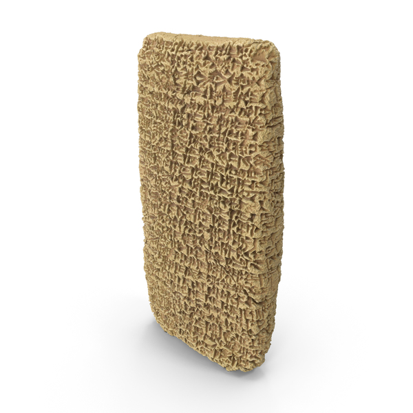 Stone: Cuneiform Tablet PNG & PSD Images