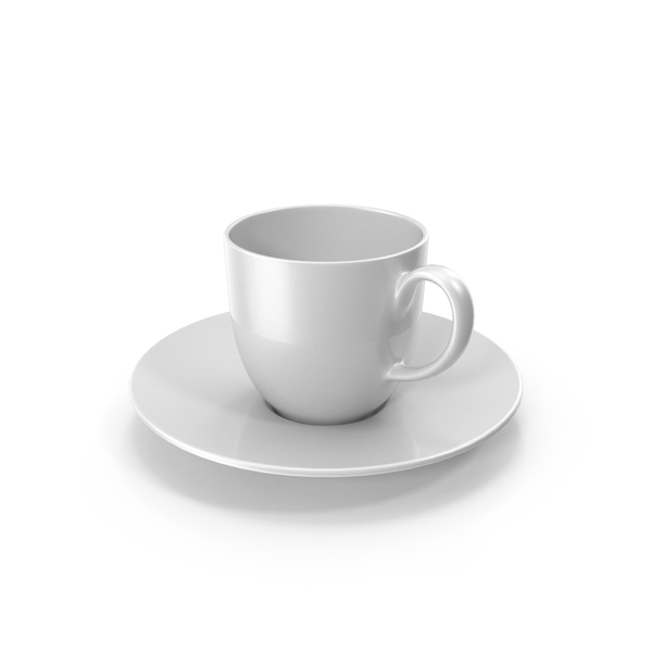Coffee: Cup With Plate PNG & PSD Images
