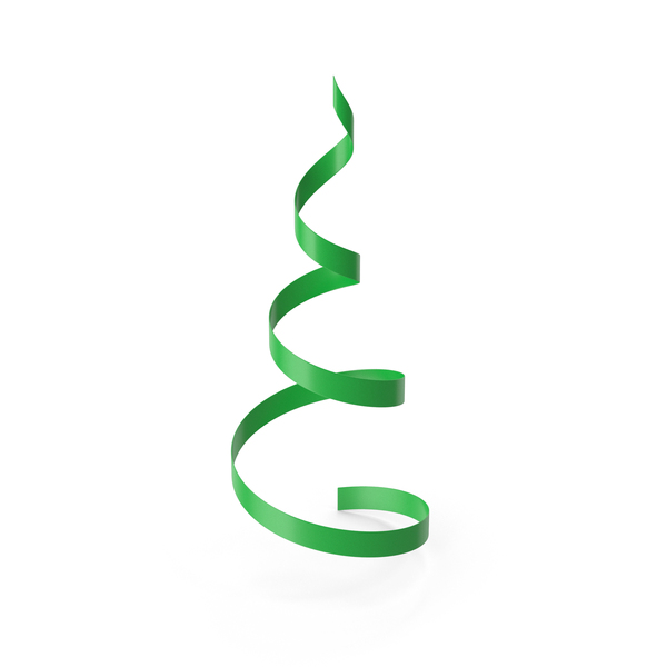 Curly Green Ribbon PNG & PSD Images Curly Green Ribbon PNG & PSD Images