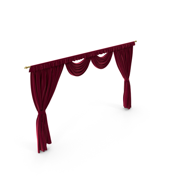 Curtain 001 (Rod) PNG & PSD Images Curtain 001 (Rod) PNG & PSD Images